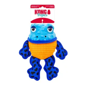 KONG Tropics Frog Dog Toy