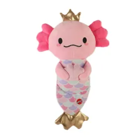 Plush Axolotl Mermaid 10"
