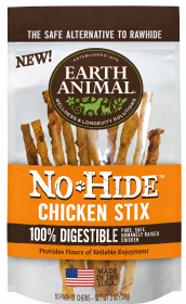Earth Animal No Hide Chicken Stix - 10 Pack