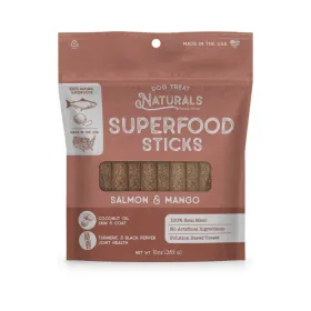 Dog Treats Naturals Salmon and Mango Superfood Sticks - 10oz