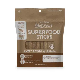 Dog Treat Naturals Sweet Potato and Quinoa Superfood Sticks - 10oz