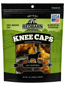 Redbarn Naturals Beef Knee Caps - 4 Pack