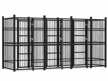 Outdoor Steel Dog Kennel