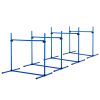 4 Piece Dog Agility Starter Kit, Adjustable Jump Bars, Carry Bag