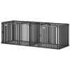 83" Heavy Duty Dog Crate with Divider and Mat