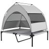 Elevated Dog Bed with Removable Canopy