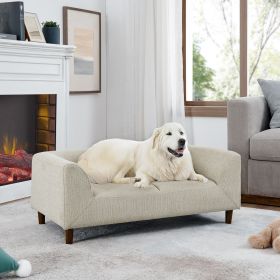 Pet sofa with backrest and armrests