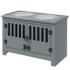 Dog Food Storage Cabinet with Bowls & Dog Feeding Station