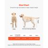 Dog Wheelchair for Back Legs, Lightweight 2 Wheels Pet Wheelchair, Height, Width & Length Adjustable, Dog Cart with Shock-Absorbing Wheels