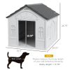 Water-Resistant Indoor/Outdoor Shelter for Small/Medium Dogs