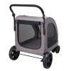 4 Wheel Dog Stroller 160 lb Weight Capacity