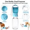2-in-1 Portable Dog Water Bottle Food Container