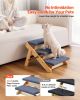 Wood 3- Step Dog Stairs 150lbs Load Capacity
