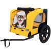 Bike Trailer with Easy Folding Frame and Non-Slip Floor