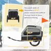 Dog Bike Trailer for Small & Medium Dogs, Universal Bicycle Coupler, Flip-Down Ramp Tailgate