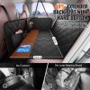 Back Seat Extender for Dogs,Dog Hammock for Car Back seat, Dog Car Seat Cover with Hard Bottom Dog Car Seat Bed 53"x24.8"