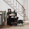 Feeding Station with Storage Cabinet