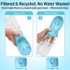 2-in-1 Portable Dog Water Bottle Food Container