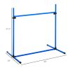 4 Piece Dog Agility Starter Kit, Adjustable Jump Bars, Carry Bag