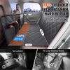 Back Seat Extender for Dogs,Dog Hammock for Car Back seat,Waterproof Hard Bottom Dog Car Seat Cover for Back Seat 54"x24"
