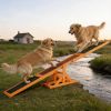 Platform Equipment Run Game Toy Wooden Dog Agility Seesaw for Balance Training and Exercise