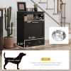 Feeding Station with Storage Cabinet