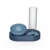 Food Bowl and Water Dispenser - Blue