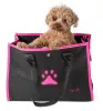 Posh Paw Pet Carrier - Black and Pink