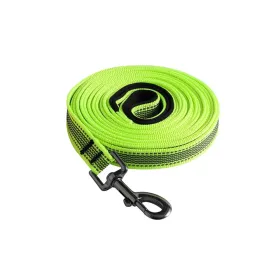 Night Safety Reflective Nylon Leash - Green