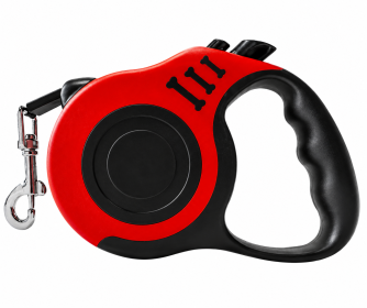 Pet Leash For Dog & Cat; Retractable Dog Leash Automatic Telescopic Tractor Dog Rope For Outdoors; dog leash (Color: Red, size: S)