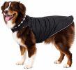 Reversible Fleece Lined Puffer Dog Coat