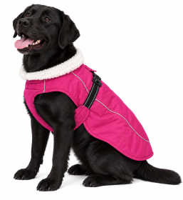Alpine Tuf Terrain Dog Coat (Color: Wild Raspberry, size: X-Small)