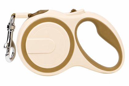 Retractable Dog Leash for Medium and Large Dogs up to 110lbs (Specification (L * W): 5m, Product Color: Coffee)