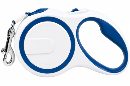 Retractable Dog Leash for Medium and Large Dogs up to 110lbs (Specification (L * W): 5m, Product Color: Blue)