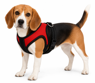 Dog Chest Strap Traction Rope Explosion proof Flushing Dog Chest Strap (Specifications (length * width): M, Product Color: Red)