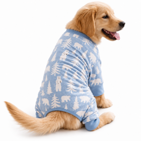 Polar Bear Dog Pajamas (Product Size: XS)