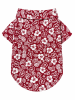 Aloha Red Hawaiian Dog Shirt