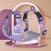 New style dog chest strap vest type big dog chest strap explosion-proof flush walking dog rope reflective pet traction rope