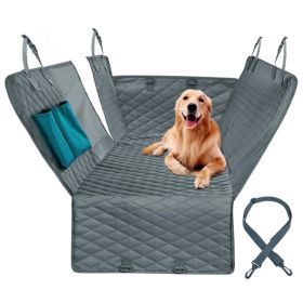 Active Pets Car Seat Cover for Dogs and cats; Standard Dog Seat Cover for Back Seat Use 100% Waterproof; Scratch Proof Pet Covers for Travel (Color: Black bag(143*153cm))