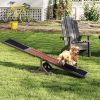 Wooden Dog Agility Seesaw Dog Outdoor Run Game Toy for Obstacle Courses
