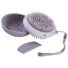 Pet Life 3-in-1 Travel Dual Grooming Brush and Pet Comb