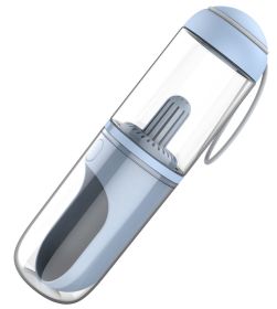 Pet Life 'PYURE' Handheld Travel Water Filter (Color: Blue)