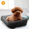 Pet Dog Bed Soft Warm Fleece Puppy Cat Bed Dog Cozy Nest Sofa Bed Cushion