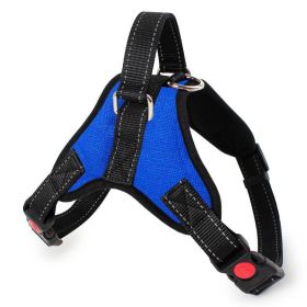 Chest Strap Harness (Specifications (length * width): S, Product Color: Blue)