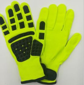 Dog Grooming Hair Removal Gloves (Color: Green, size: NO.9)