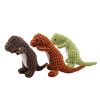 Pet dog plush toys bite resistant teeth grinding vocal toys teeth cleaning absorbing odor dog toy
