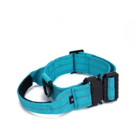 Quick Release Reflective Dog Collar - Blue (Product Size: M)